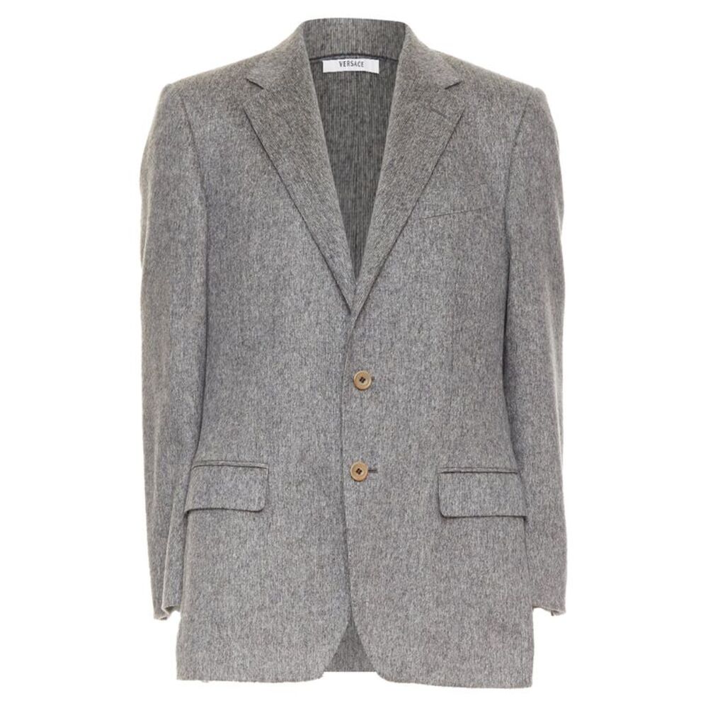 Versace Cashmere Unstructured Blazer